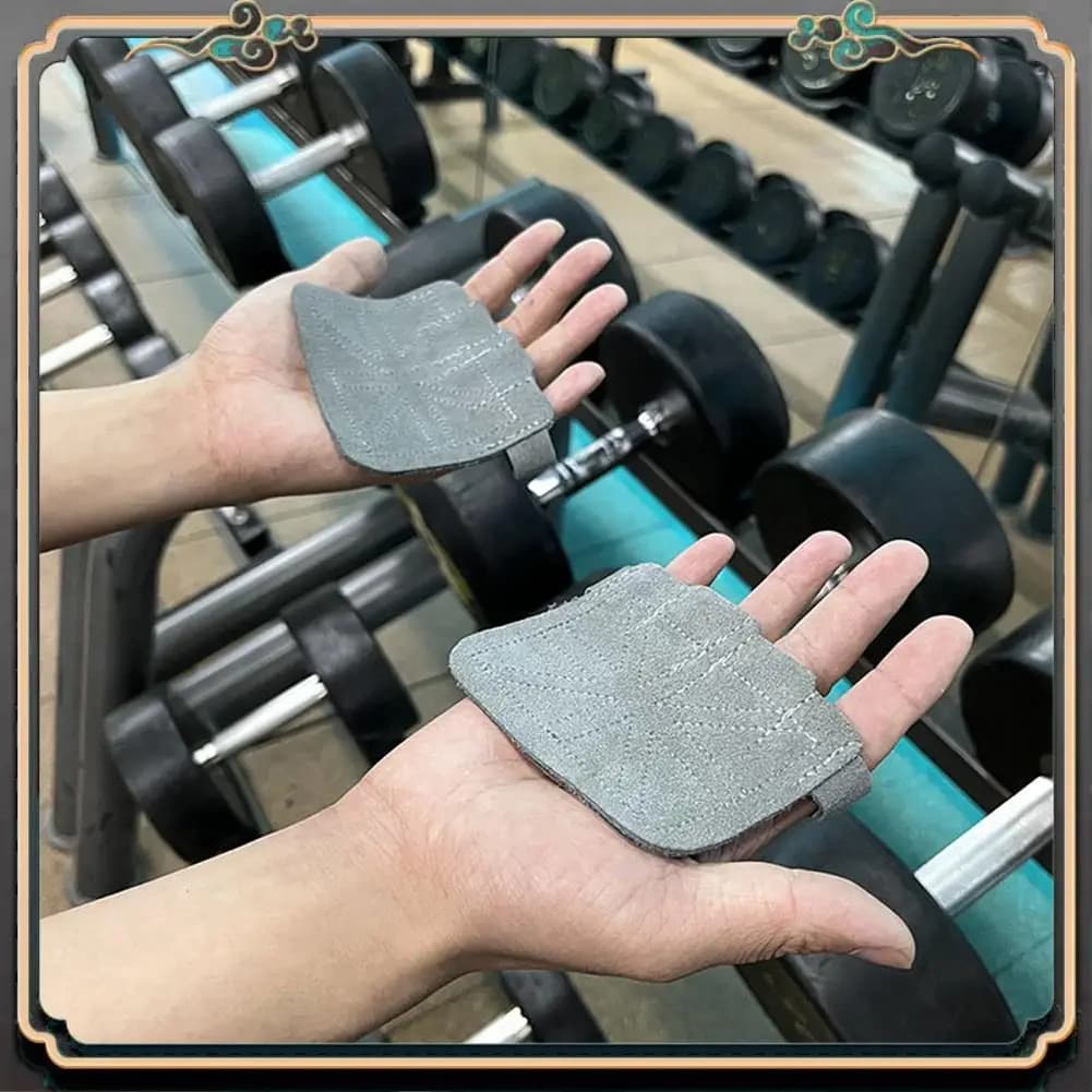Guanti B11A-Four-Finger Palm Guard per fitness, protezione per le mani, per trazioni a barra singola e doppia, antiscivolo e resistenti all'usura, per uomo e donna