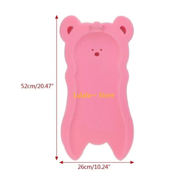 Y4QA 1Set spugna portatile Baby Battle tappetino non slip tappetino da bagno per bambini antissumi