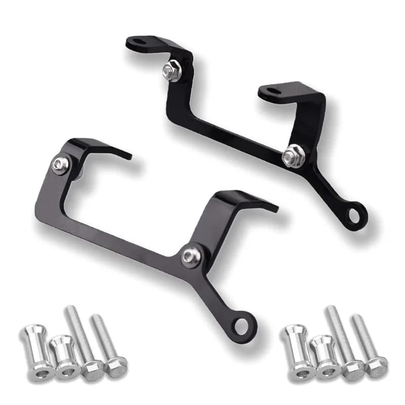 Portapacchi Superiore per Kawasaki Ninja 650 Z650 2017-2025, Supporto in Metallo Nero Resistente per Moto