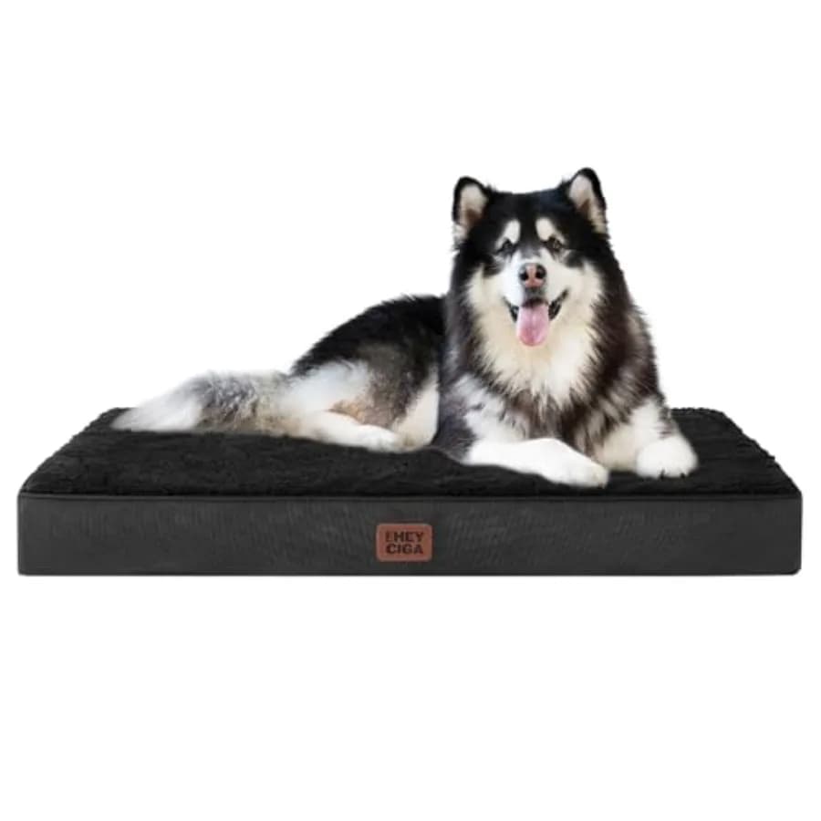 Letti Ortopedici XXL per Cani Giganti con Rivestimento Rimovibile e Lavabile per Gabbia 47x29