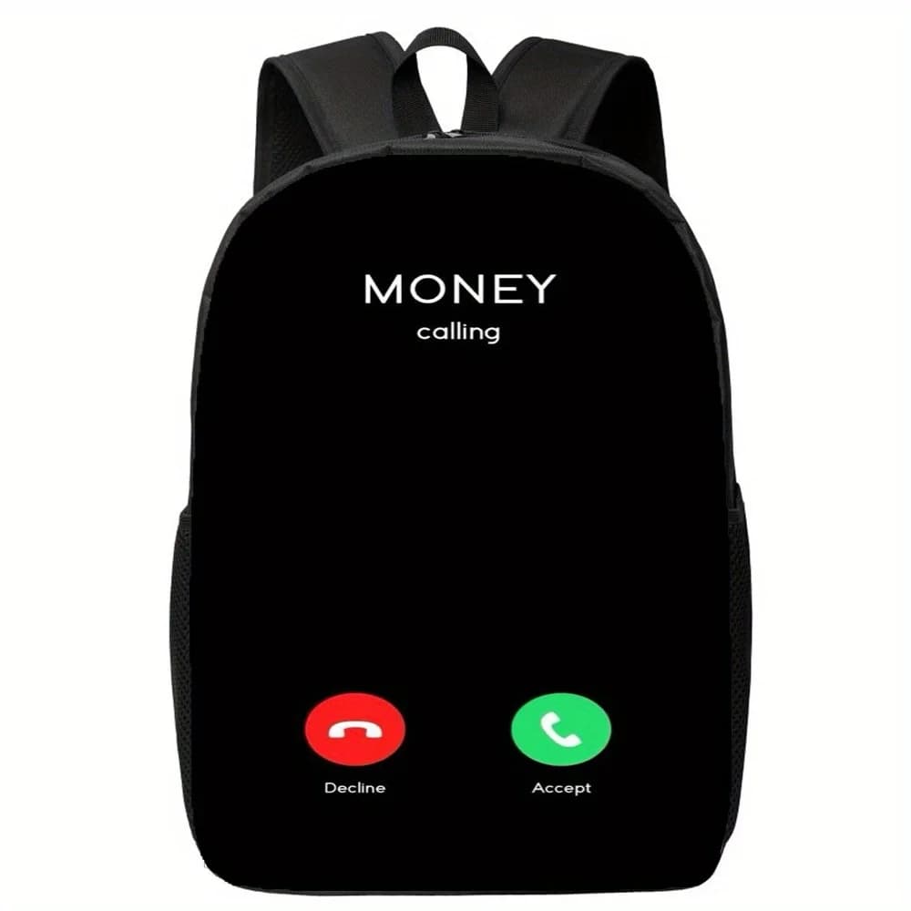 Simple college style backpack with multiple pockets for travel and university - lightweight school bag with adjustable straps