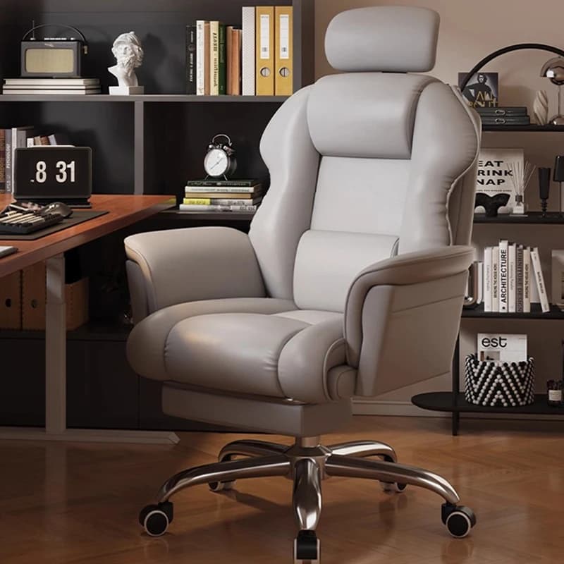 Sedie da gioco moderne e minimaliste Nordic Comodo schienale ergonomico a lunga seduta Sedia per computer Mobili per ufficio Silla