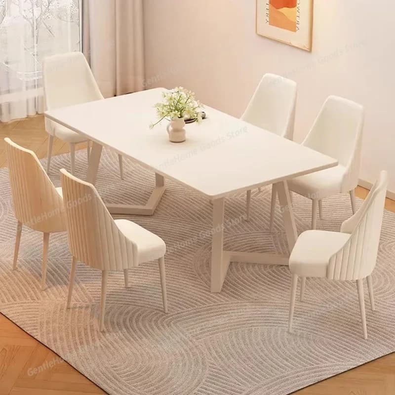 Tavolo da Pranzo Mobile per Cucina, Sedie da Ristorante, Tavolo da Studio Moderno e di Lusso, Tavolo da Gioco, Mesas De Comedor, Arredamento per la Casa