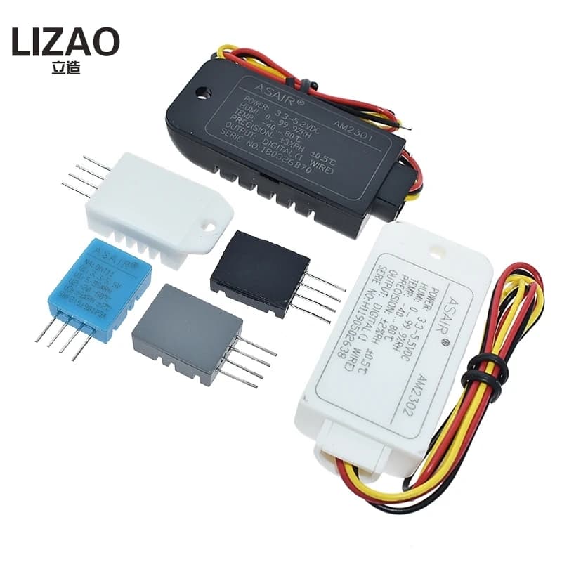 Digital temperature and humidity sensor LIZAO for domotics compatible with Arduino DHT11 DHT22 AM2302B AM2301 AM2320