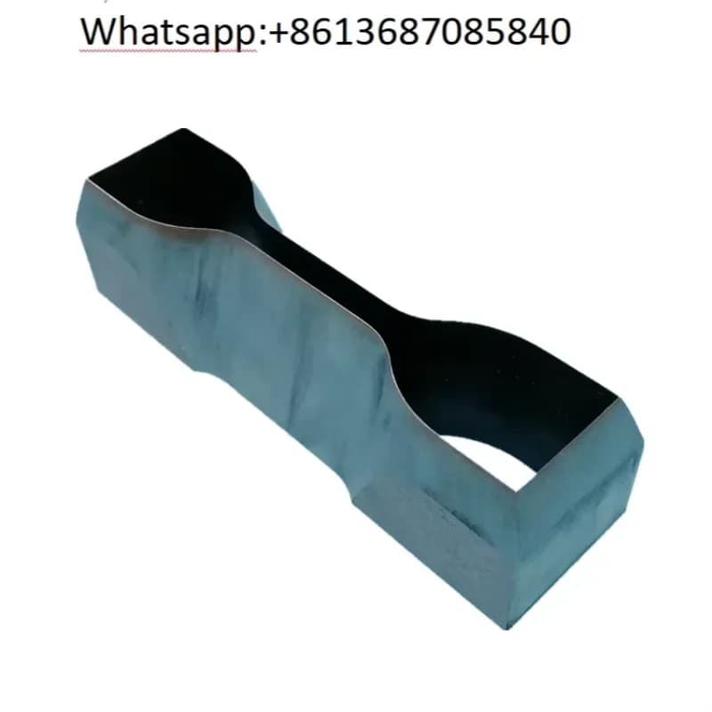 Steel handle knife for rubber test