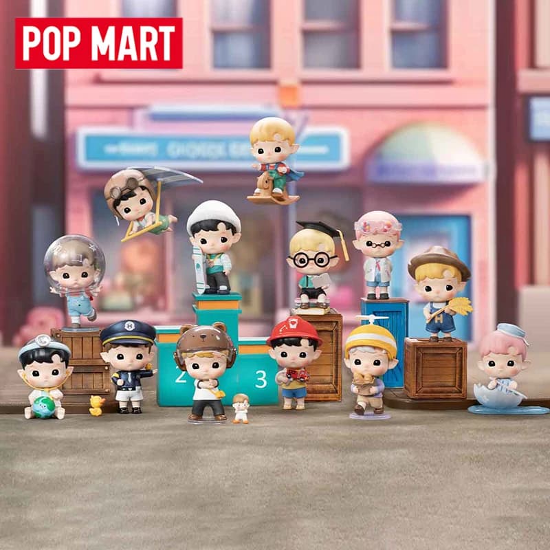 POP MART Hacipupu My Little Hero Series Mystery Box Originale Blind Box Giocattoli Sorpresa Ornamenti da Borsa Statuette Decorazioni per la Casa Bambole da Scrivania