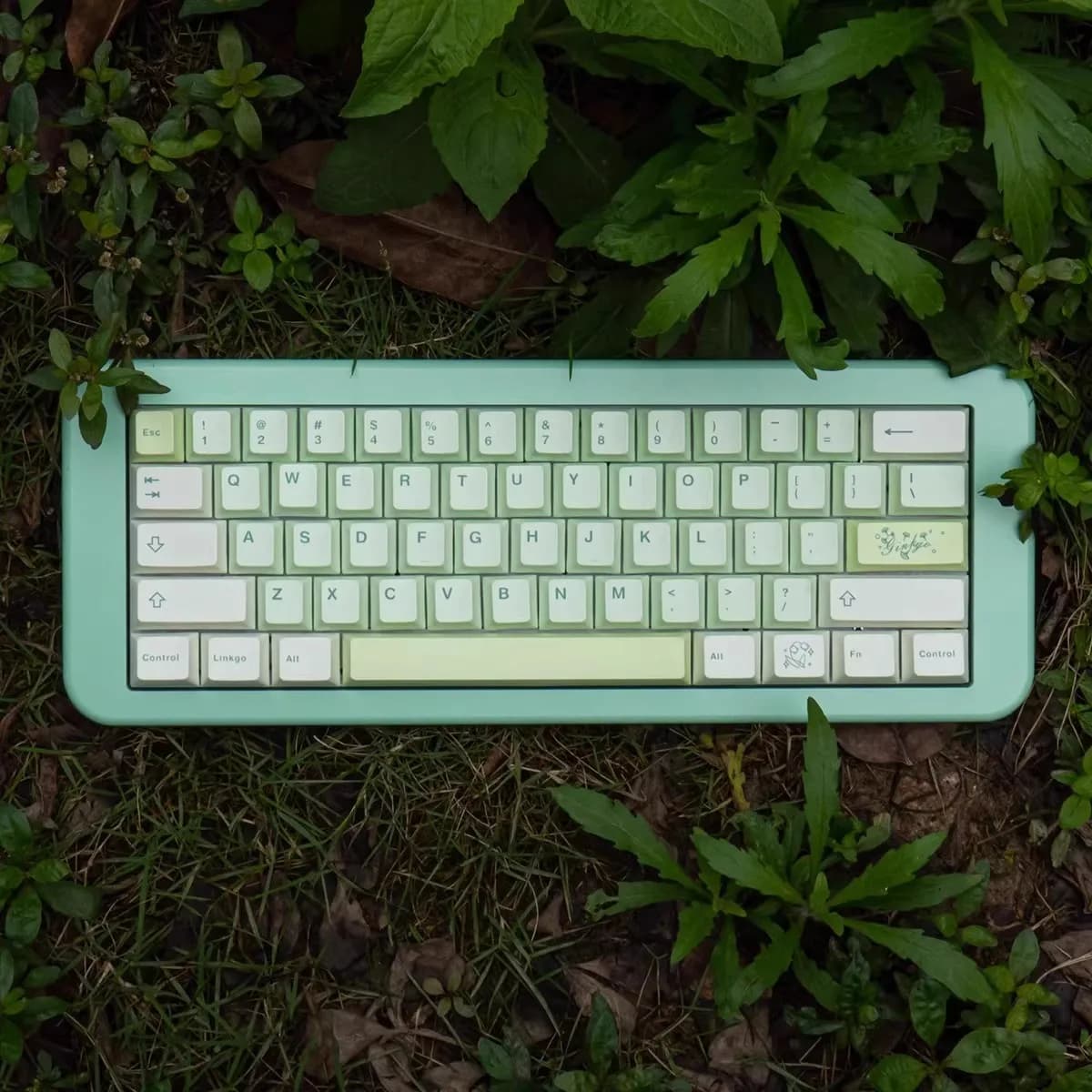 Ginkgo Keycaps143 Tasti Cherry Profile Keycaps PBT Materiale Sublimazione Per 61/64/68/75/84/87/96/100/104/108 Tastiera Meccanica