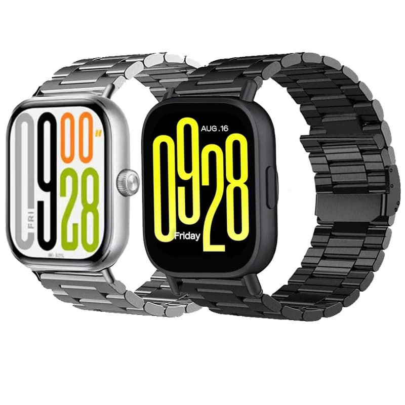 Cinturino in metallo per Redmi Watch 4 SmartWatch Accessori per cinturino Redmi Watch 5 Bracciale di ricambio in acciaio inossidabile