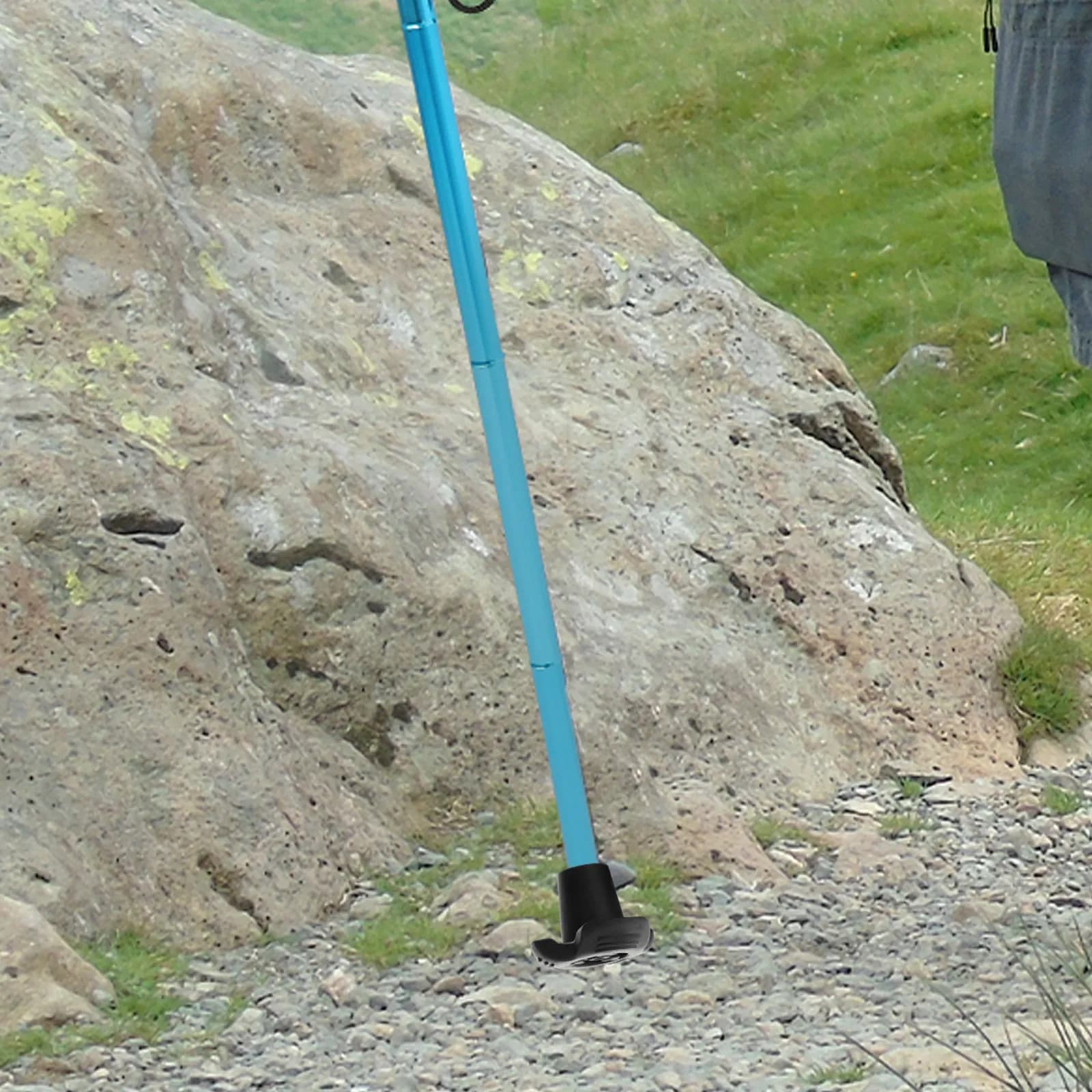 5 Pezzi Puntali in Gomma per Bastoncini da Trekking, Protezioni Antiscivolo, Tappi di Ricambio per Bastoni da Escursionismo, Accessori per Bastoncini da Passeggio