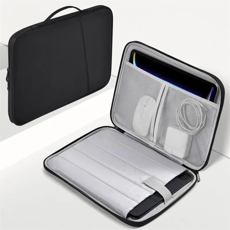 Custodia Impermeabile Antiurto con Maniglia per Laptop MacBook Air 11 12 13 13.6 Pollici Chip M4 M3 M2 - Accessori Cover Mac Book