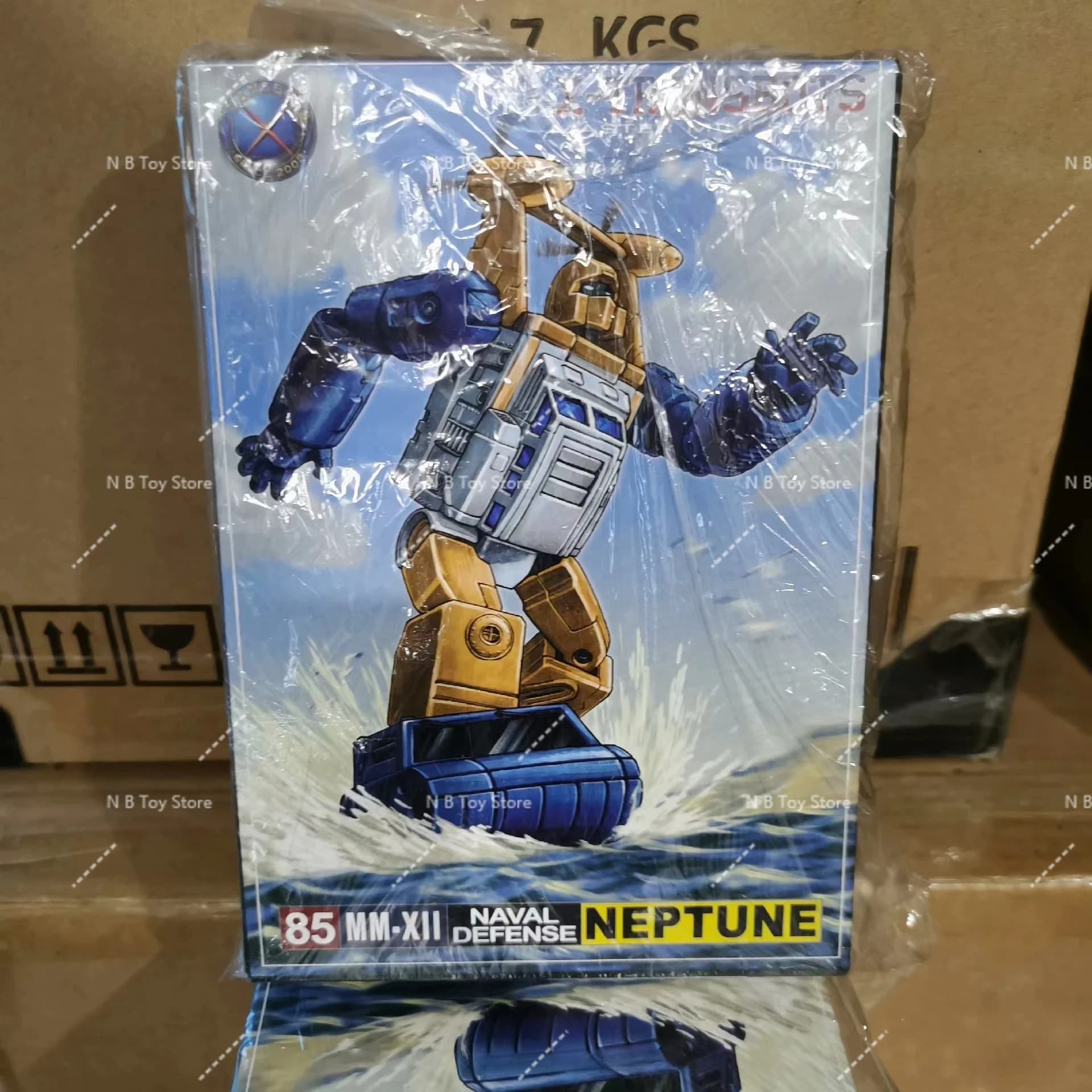[Grande sconto] X-Transbot Trasformazione MM-12 MM12 MM-XII Seaspray G1 Action Figure Robot Giocattoli con scatola