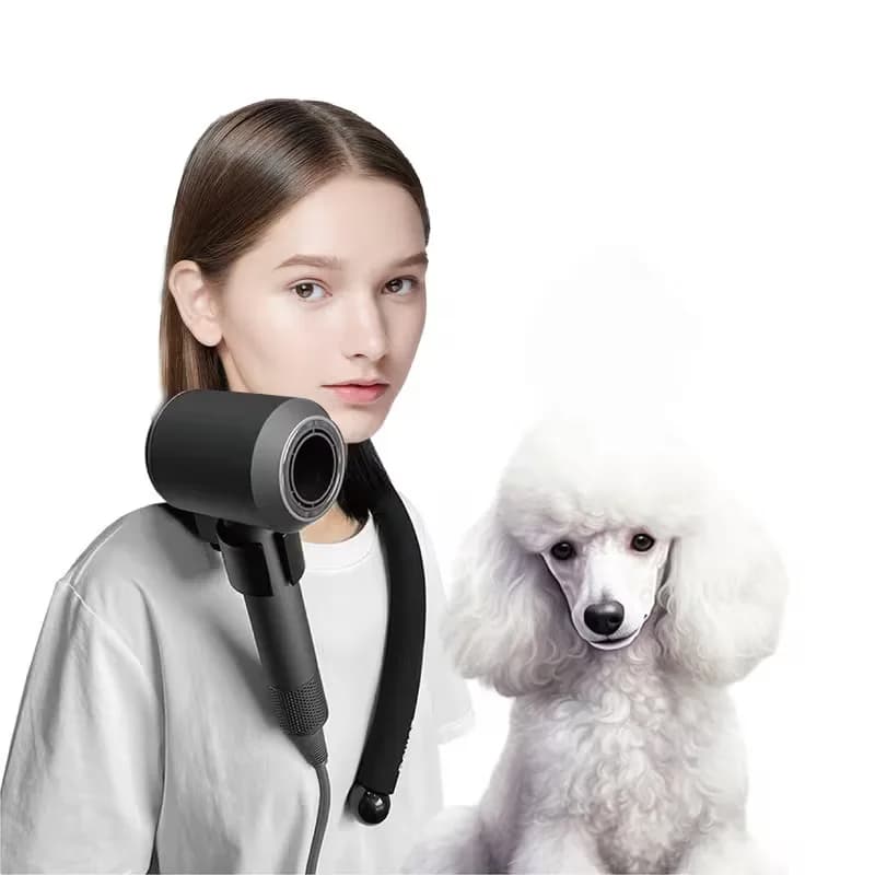 Multifunctional Hair Dryer for Home Animals with Neck Support, Heat Resistant Accessories for Dogs
