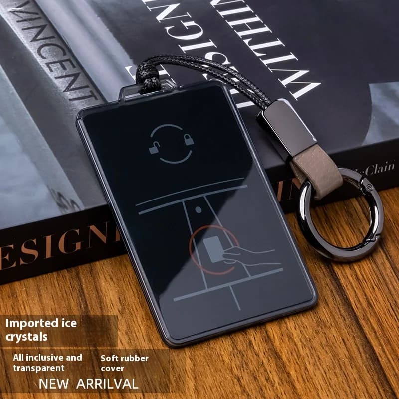Nero trasparente per Tesla Model 3 Model Y X telecomando Smart Car Card portachiavi custodia protettiva copertura completa accessori Fob