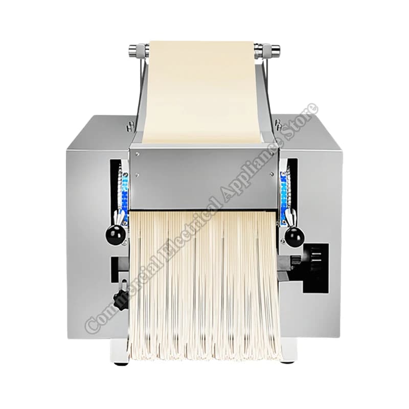 Macchina per noodle in acciaio inossidabile Macchina per pasta elettrica in acciaio inossidabile Varie tagliatelle Macchina per noodle fresche Pressa per noodle commerciale