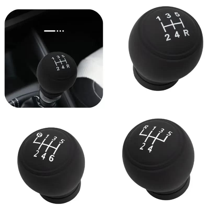 Universal cover for silicone gear knob, dustproof, waterproof, anti-slip, manual gear lever handle, change rod case, skin protection