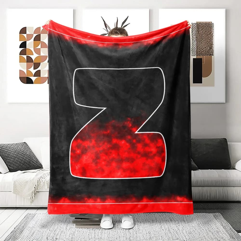 Coperta stampata in flanella con motivo cottage rosso adatta a tutte le stagioni adatta per divano da ufficio e viaggi 180x250 cm