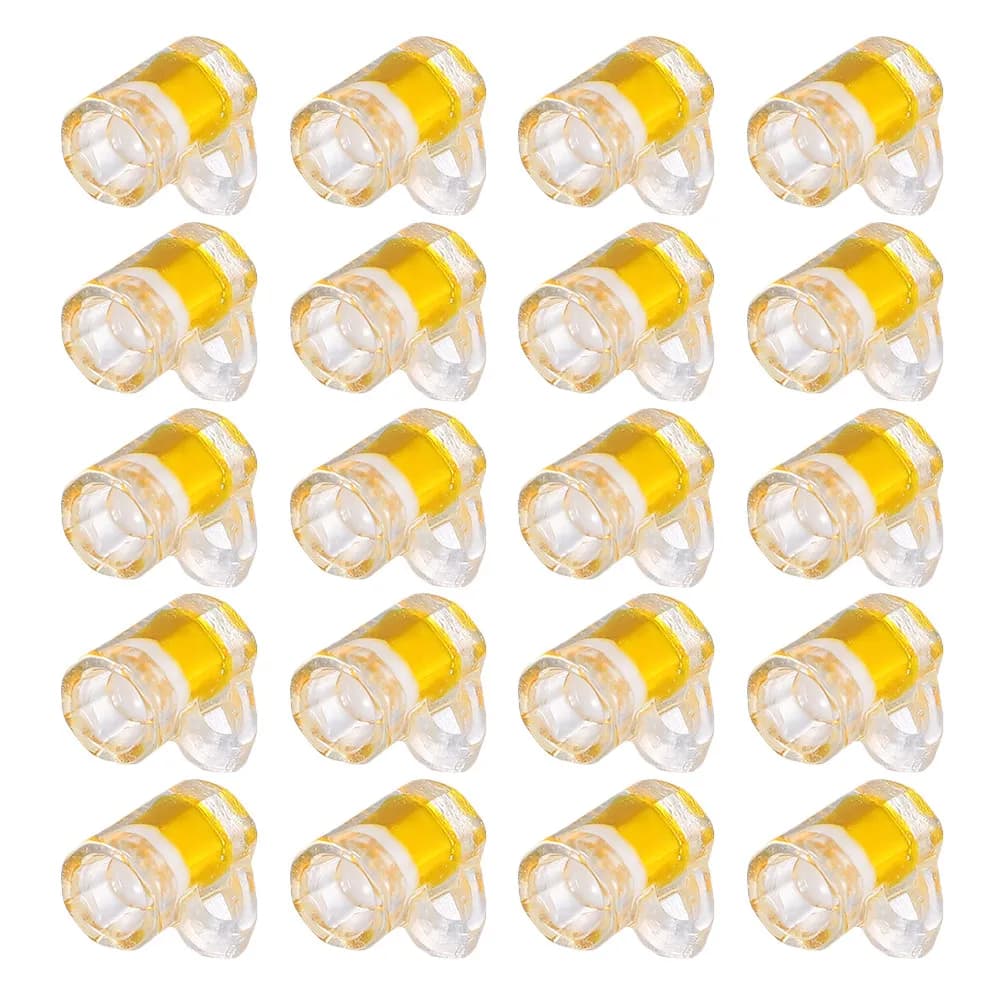 24 Mini Bicchieri da Birra in Resina, Piccole Tazze Decorative per Accessori di Decorazione in Miniatura, Costruzione di Scenari Micro Paesaggistici