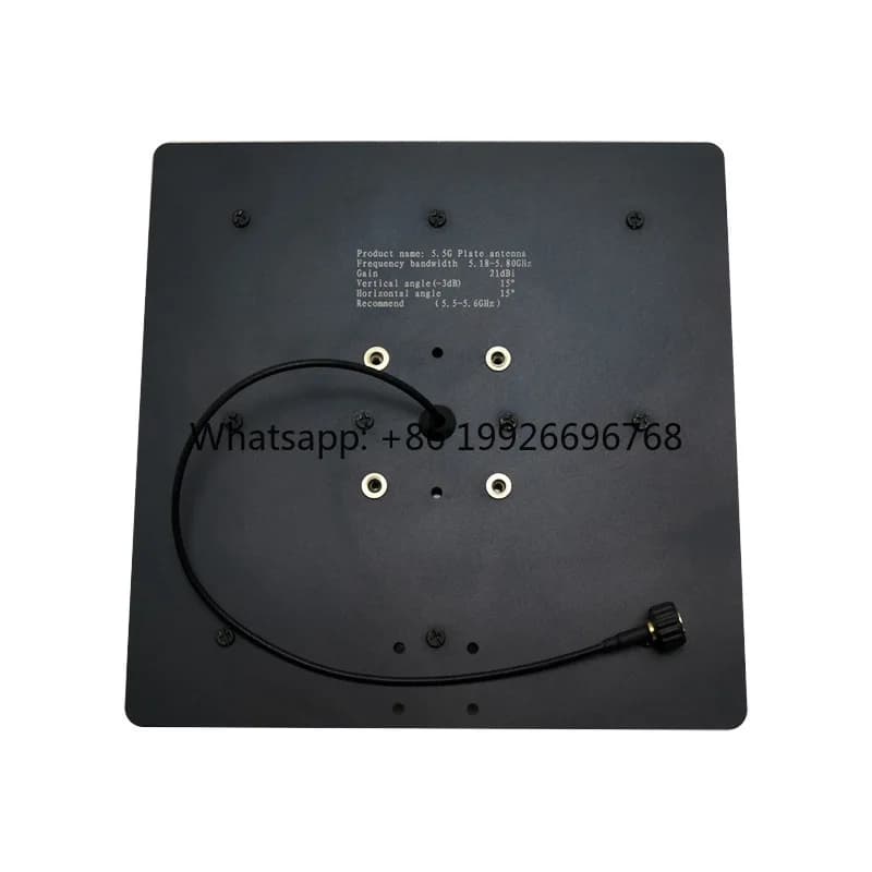 Antenna a Foglia 1dB Versione Semplificata Siyi HM30 per Trasmissione Immagini HD Raspberry Pi RUSH SOLO Simulazione