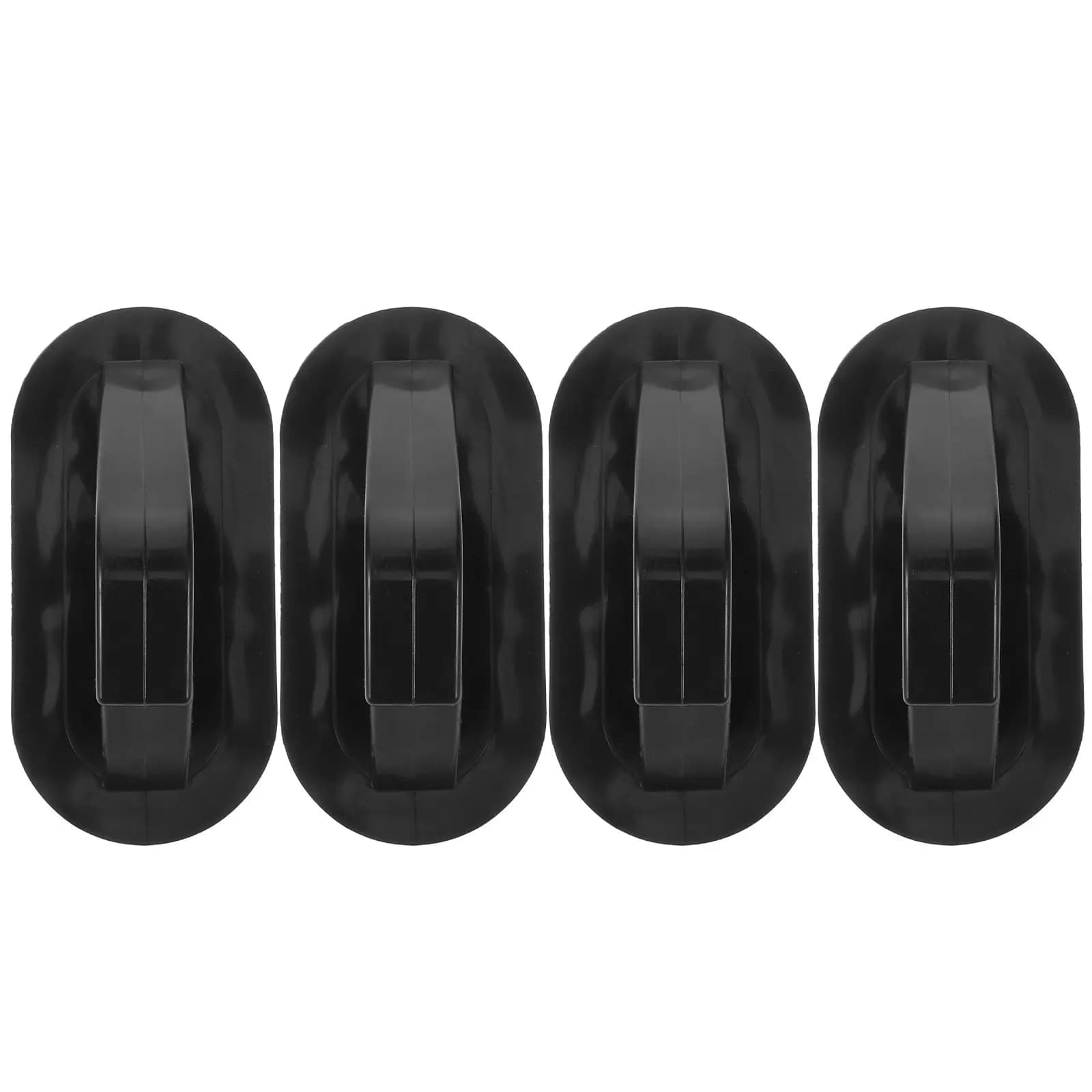 4 Pezzi Clip Porta Pagaie in PVC Resistente, Supporti a Scatto per Remi per Barche Gonfiabili, Canoe, Barche a Remi, Stoccaggio Pagaie Nautiche