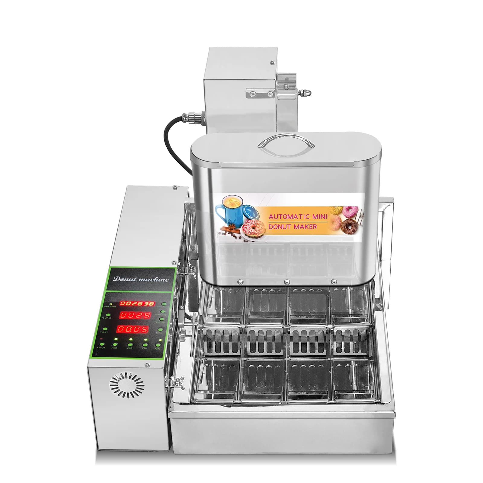 Macchina per la produzione di cioccolato al latte a prezzo basso Macchine per la linea di produzione Macchina per ciambelle ad anello per ciambelle