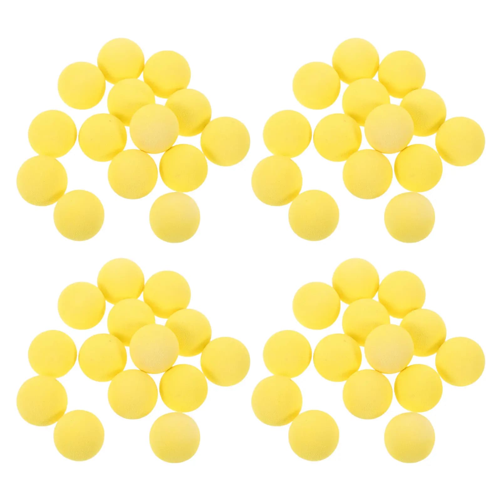 100 Pezzi Palline in Schiuma Morbida Eva, Ricarica per Blaster, 3Cm Mini Palline da Pallavolo, Palline di Ricambio in Schiuma per Chuck It