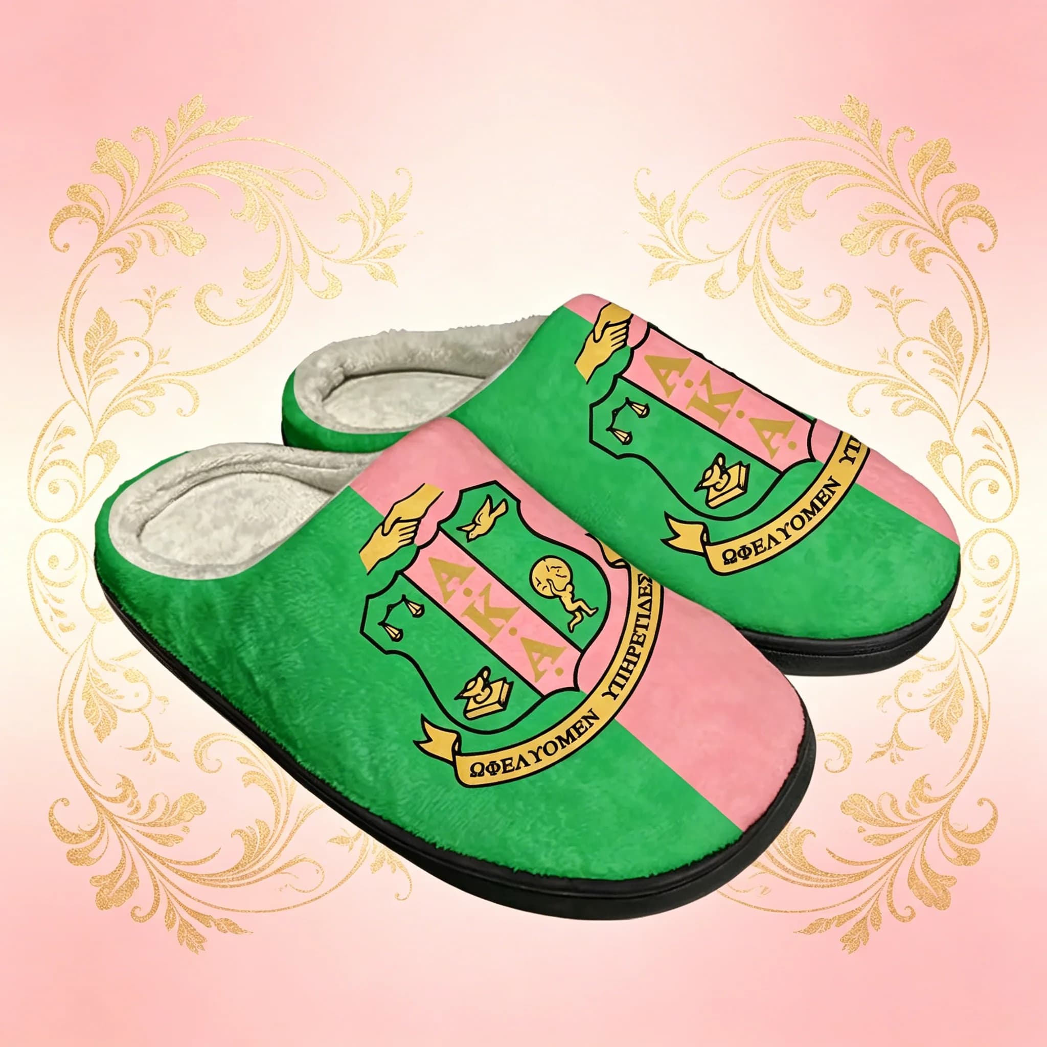 Pantofole Termiche Unisex AKA 1908 in Finta Pelliccia - Calde e Spesse, con Fodera Interna, Suola in Gomma Resistente per Uso Interno ed Esterno