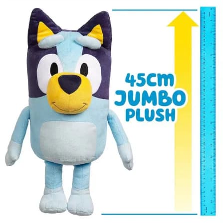 Peluche Famiglia Bluey e Bingo da 20 cm, Cane Bluocollato, Giocattolo Morbido, Bambola di Peluche, Regalo di Compleanno e Natale per la Famiglia