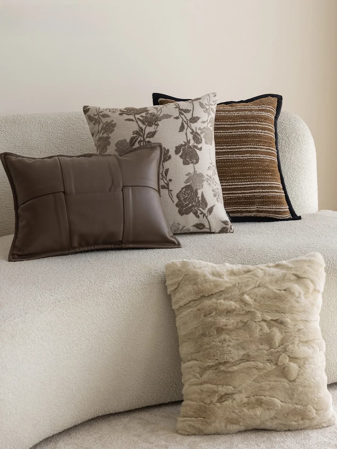 Fodera per cuscino vintage di lusso, sottile ed elegante, per divano, soggiorno, cuscino lombare, cuscino per testiera, imbottitura in cotone PP