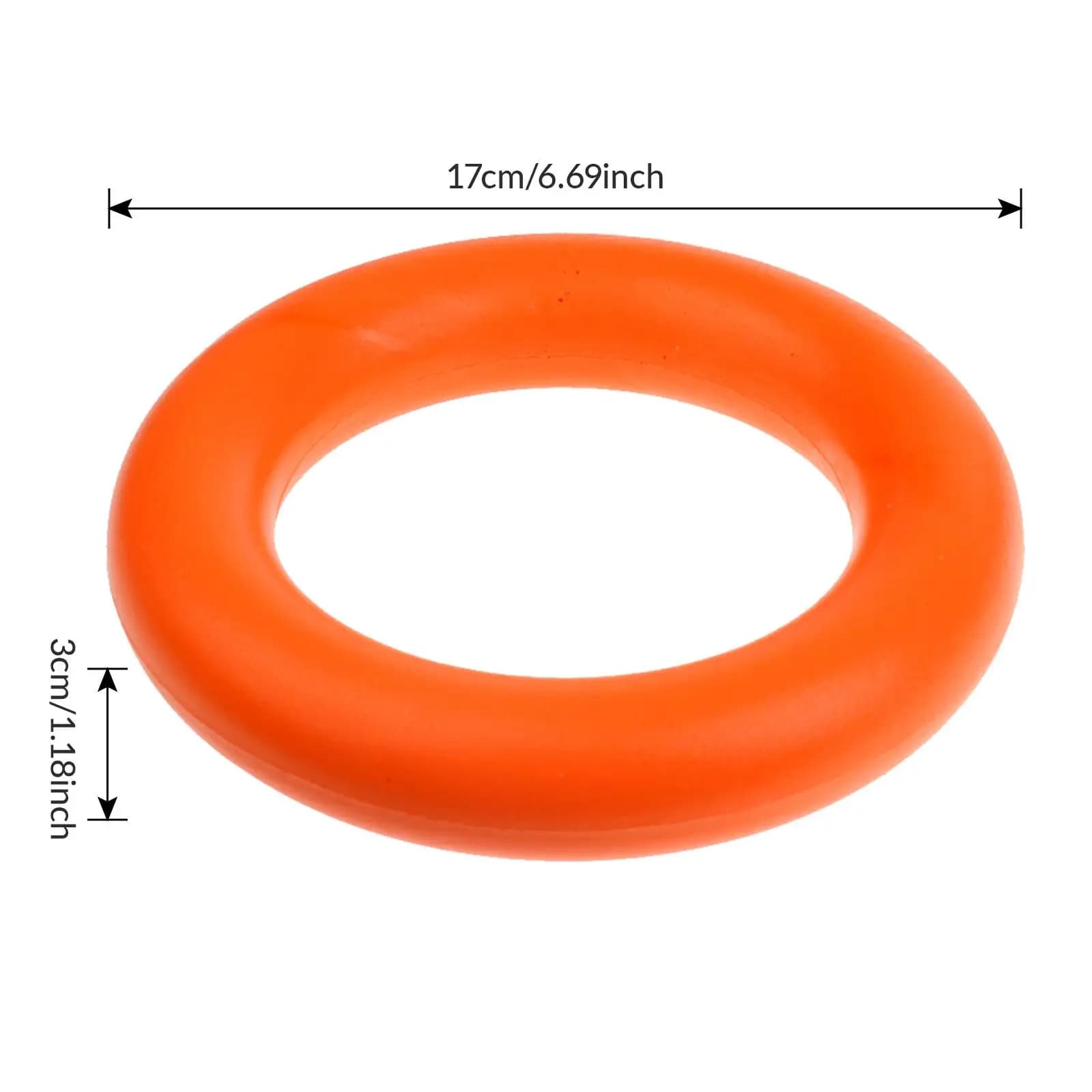 Buoyant Rubber Floating Ring Bracelet Buckle Water Rescue Device for Life-saving Rope Emergency Situations