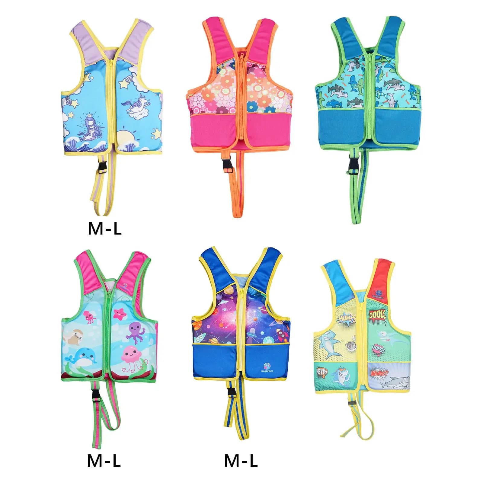 Gilet Galleggiante per Bambini con Stampa Dinosauro Verde, Costume da Bagno Estivo a Maniche Corte, Tuta Galleggiante per Nuoto