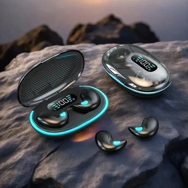 Nuovi auricolari Bluetooth wireless X55 TWS, auricolari impermeabili, mini auricolari, cuffie stereo TWS