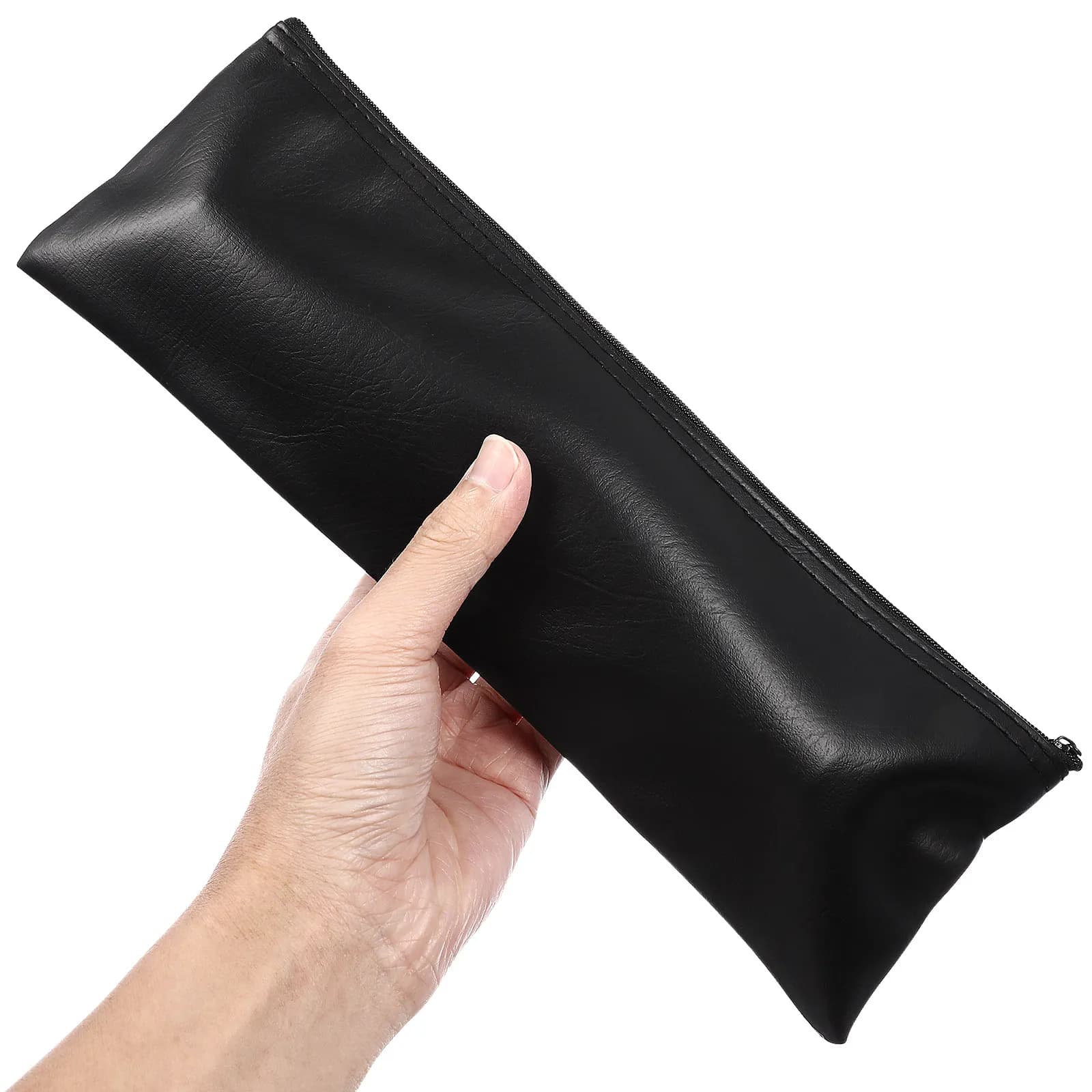 Borsa porta microfono da 4 pezzi, custodia protettiva portatile da viaggio in PU per microfono da esterno