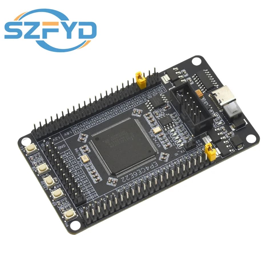 Scheda di sviluppo FPGA EP4CE6E22C8N: Modulo sistema core Altera Cyclone IV 2.5V compatibile con Arduino