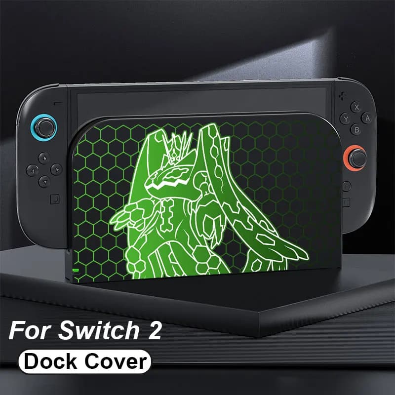 Cover Protettiva Frontale ZA Edizione Limitata per Nintendo Switch 2 TV Dock Station - Piastra Decorativa di Ricambio