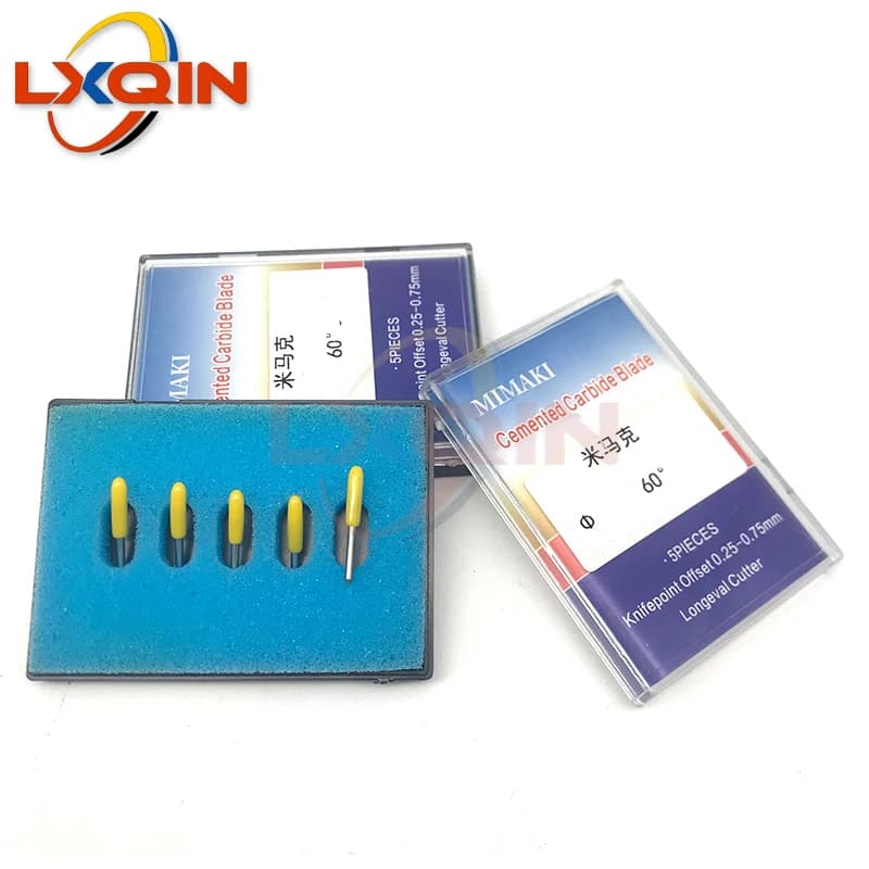 LXQIN good price 5pcs 60 degree angle cutter for Mimaki cutting plotter Vinyl cutter blade