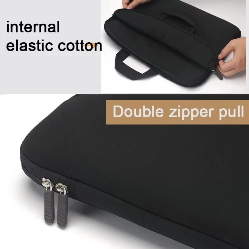 Borse per laptop portatili con maniglia, leggere, impermeabili, custodia per laptop in materiale morbido, custodia per notebook ultrasottile, valigetta da lavoro