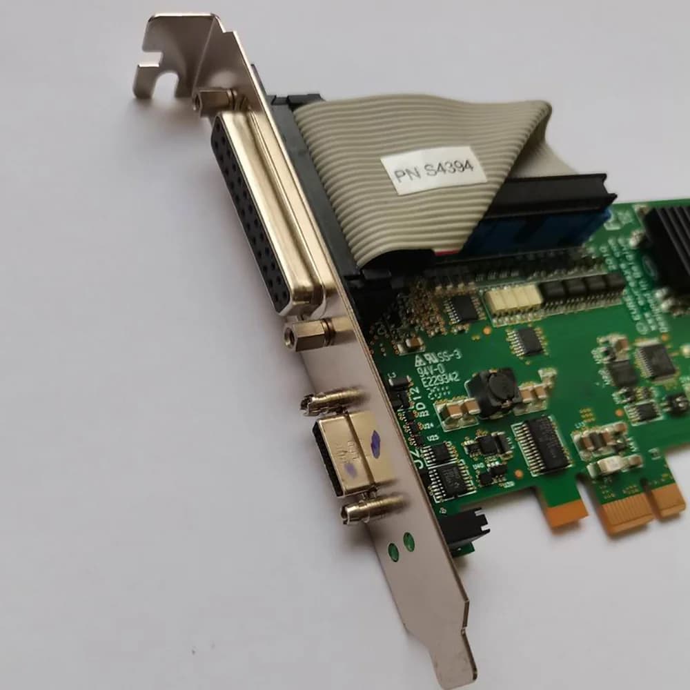 Scheda di acquisizione immagini originale EURESYS 2010 DualBase PCI-E X4 S4394