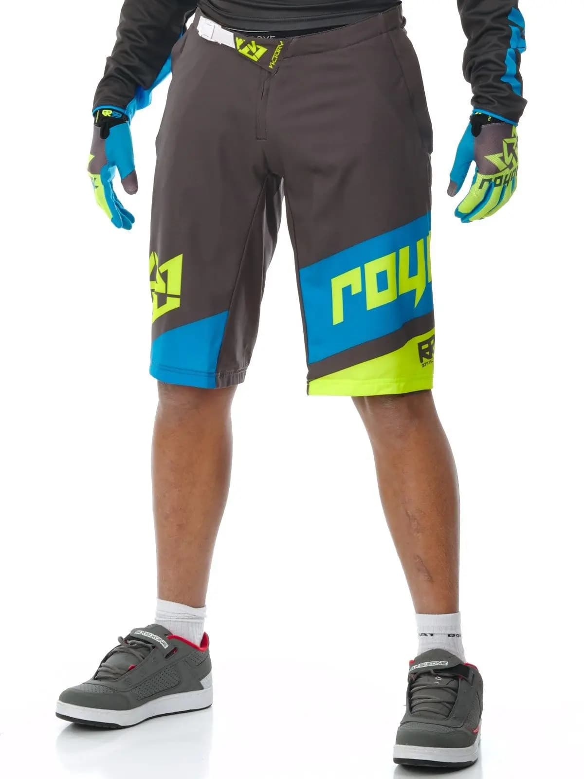 Pantaloncini Royal Racing RR99 Enduro MX BMX DH per Motocross, Mountain Bike, Fuoristrada, Estivi da Uomo