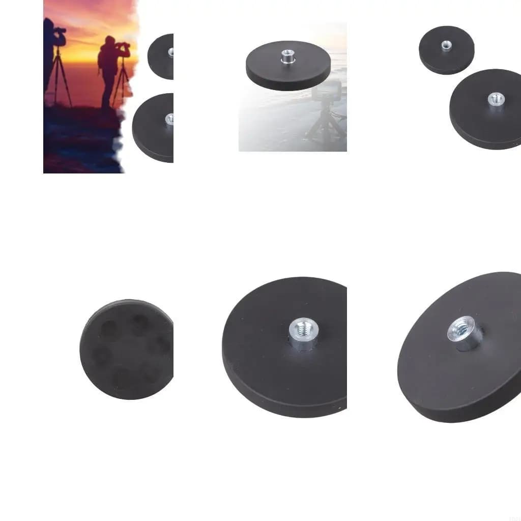 193A Universal Tripod Mounting Plate For Action Cameras Monitors Camping Lights