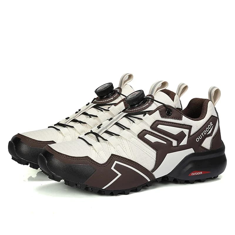Scarpe da trekking e scarpe da ciclismo alla moda: suole in gomma resistenti e antiscivolo, assorbimento degli urti, tomaia in tessuto traspirante, con un