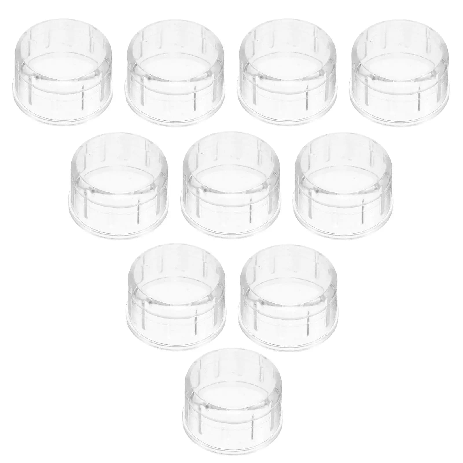 20Pcs Shaker Cup Lids Universal Leakproof Plastic Replacement Shaker Cap for Cocktail Juice Bubble Tea Milk Beverage