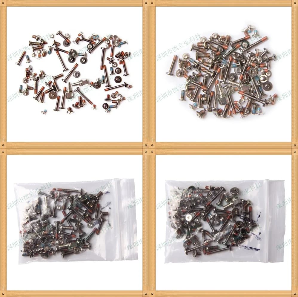 Set di viti per laptop ThinkPad T61 T61P, kit completo di viti di ricambio per riparazione hardware PC portatile, accessori, spedizione rapida