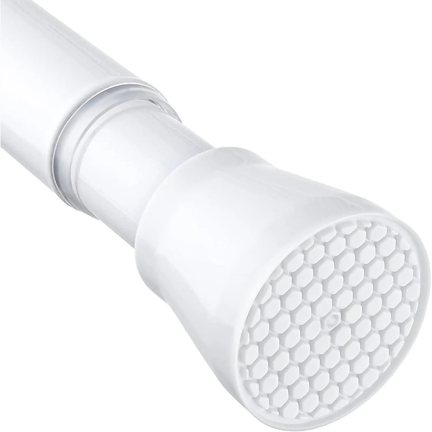 Adjustable Tension Curtain Rod 28-48 inch No Drilling Spring Rod for Bedroom Doorway Closet Window