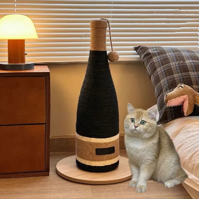 Tiragraffi Creativo per Gatti, Affilacrapo per Gatti, Accessori per Mobili, Tiragraffi per Gatti, Giocattoli e Forniture per Animali Domestici