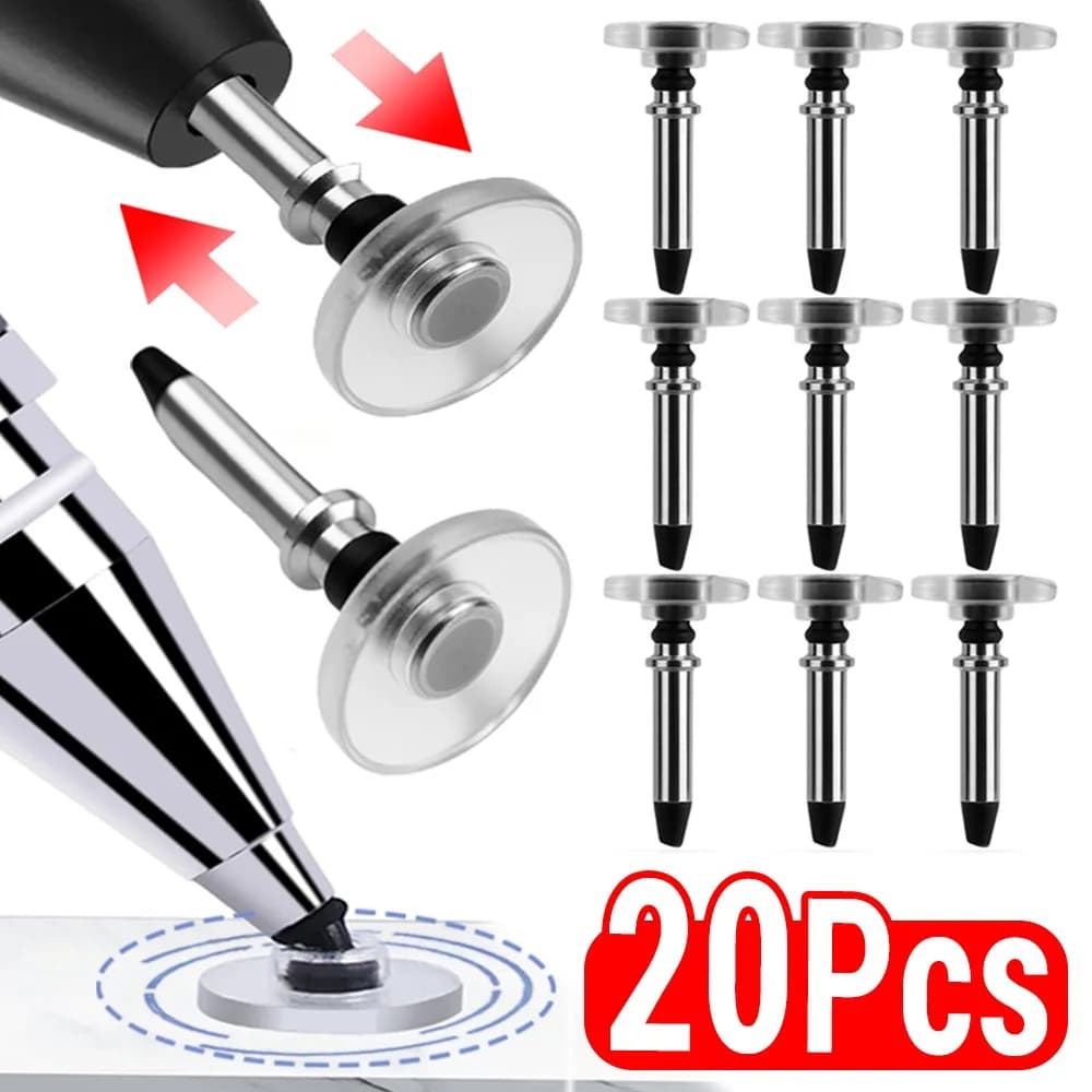 Penna stilo magnetica universale Disco schermo capacitivo Touch Pen Punte di ricambio Disegno Scrittura Pennino Matita Testa per tablet telefono