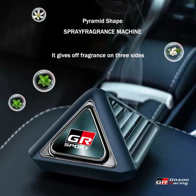 Car Deodorant Car diffuser with long-lasting beech wood fragrance for Toyota GR Sport Gazooo Racing Yaris 86 Corolla Hilux