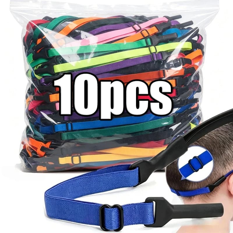 Adjustable Glasses Hanging Ropes Kids Anti Slip Rope Swim and Play Ball Universal Anti Losing Fixed Elastic Bands Wholesale