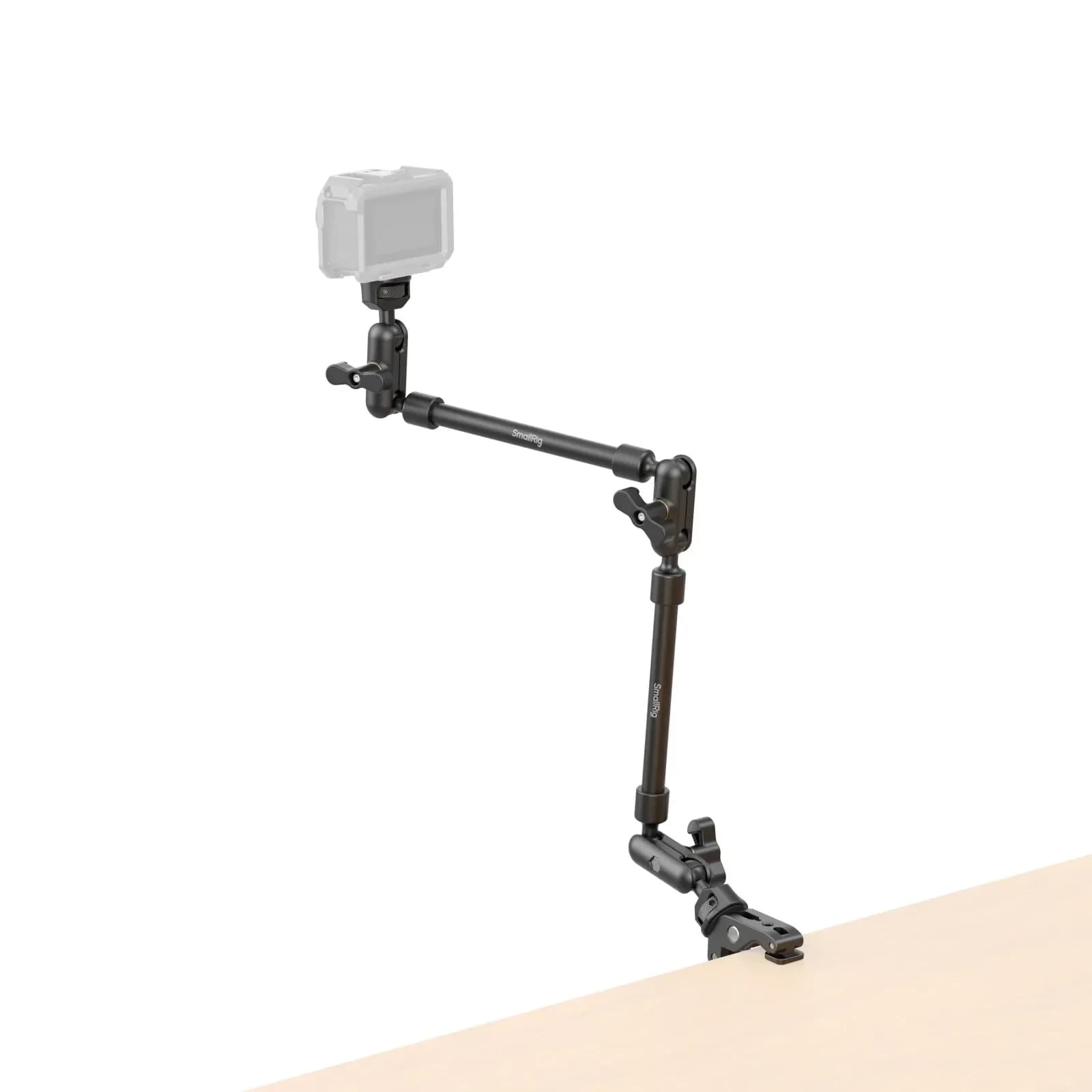 Braccio magico regolabile SmallRig con kit morsetto a granchio Treppiede da tavolo per smartphone Webcam Action Cameras 4766