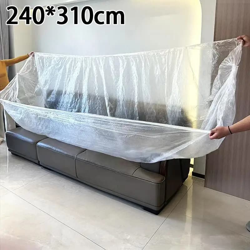 Transparent Disposable Bed Cover Waterproof Single Use Mattress Protector Anti Stain for Guesthouse Clinic