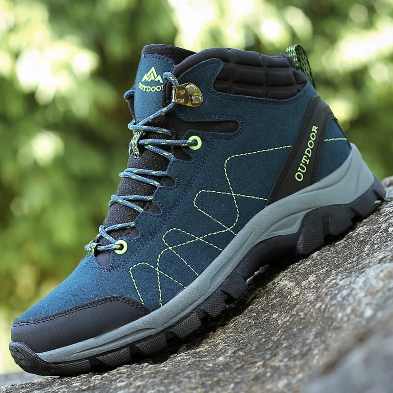 Scarpe da arrampicata da uomo Scarpe alte in cotone caldo e confortevole per coppie Scarpe sportive da trekking Grandi stivali da montagna antiscivolo resistenti all'usura